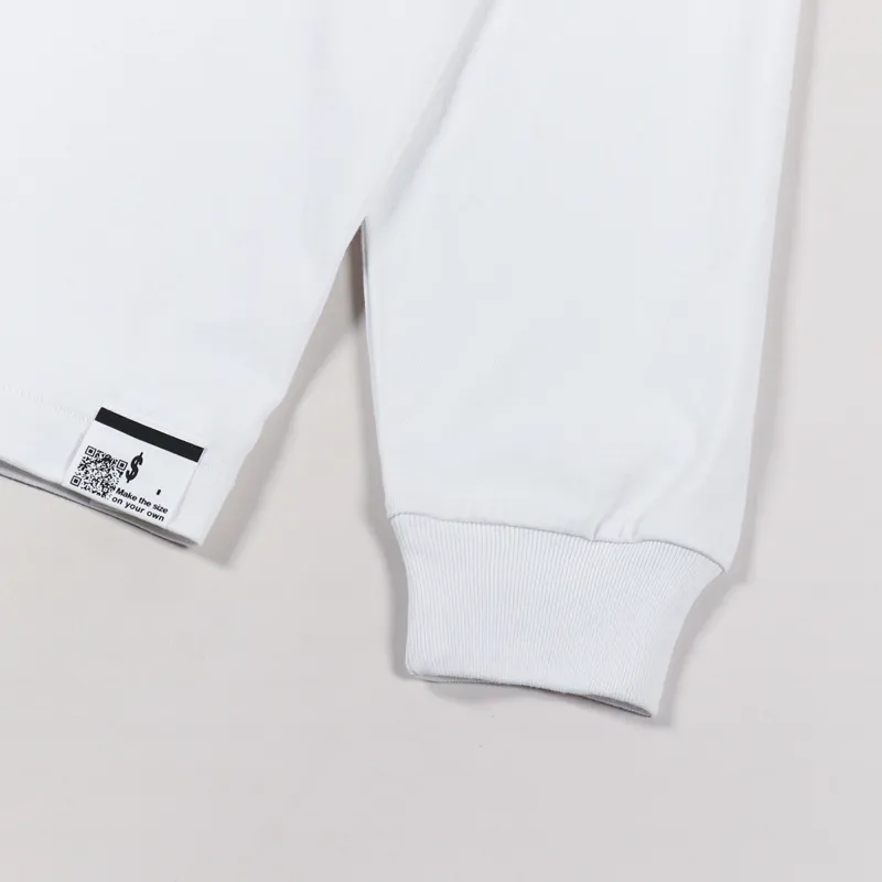 Flagstuff Bull Long Sleeve T Shirt White-4