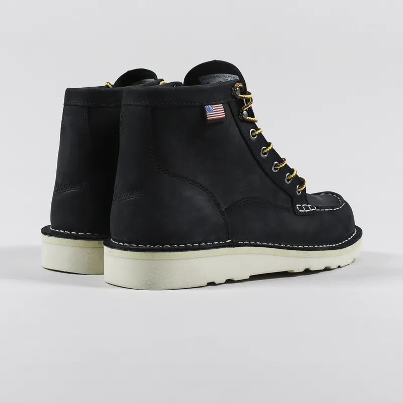 Danner Bull Run Moc Toe 6 Boots Black-3