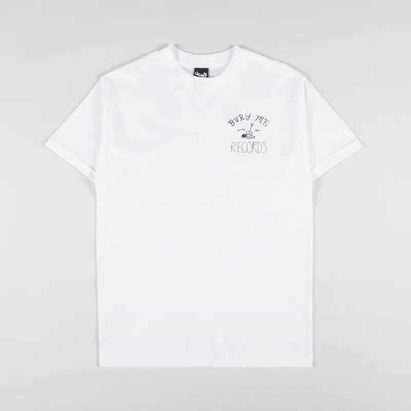 【THE QUIET LIFE】 BURY ME PREMIUM T [WHITE] The Quiet Life Mens Short Sleeve Bury Me T Shirt White