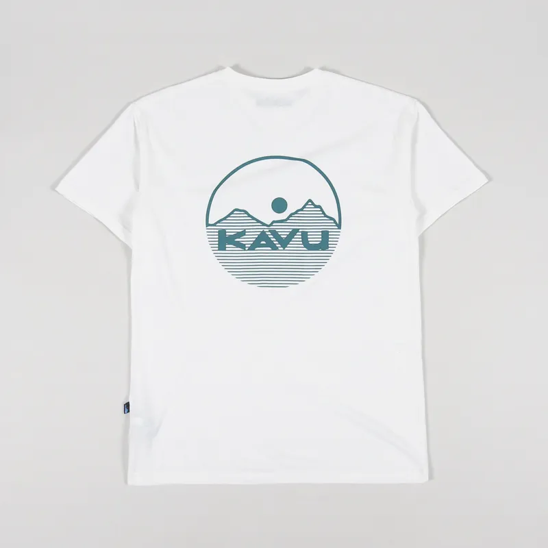 Kavu Busy Livin T Shirt Snow White