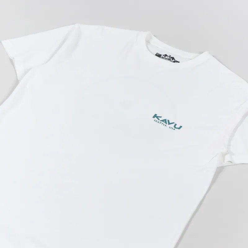 Kavu Busy Livin T Shirt Snow White-3