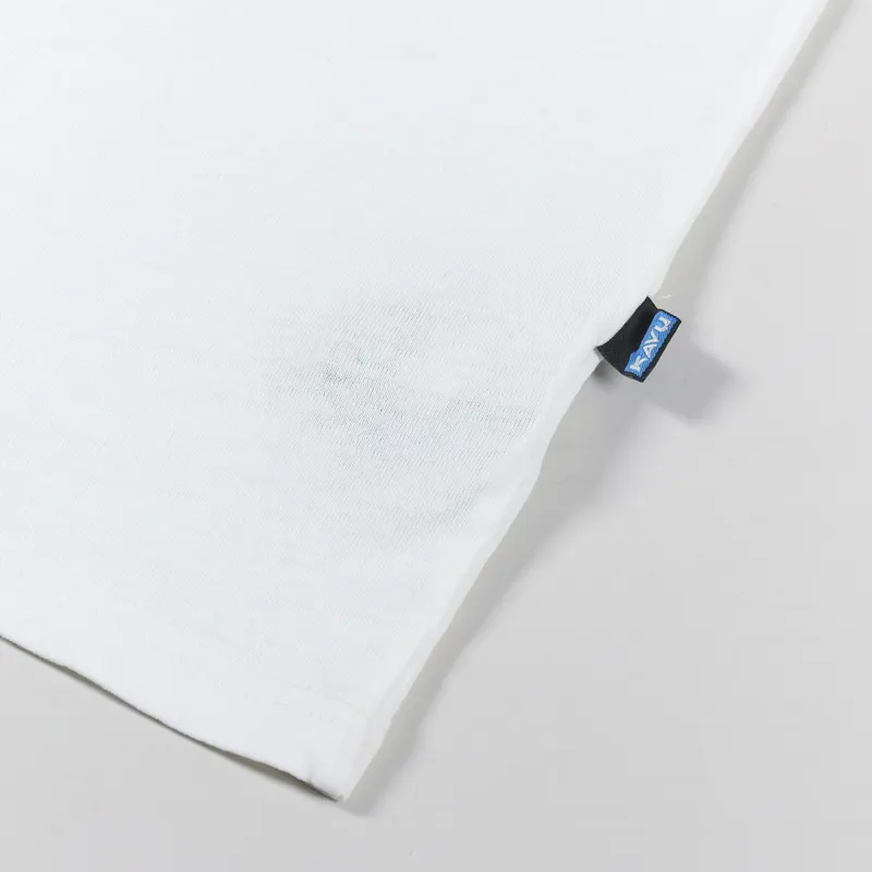 Kavu Busy Livin T Shirt Snow White-6