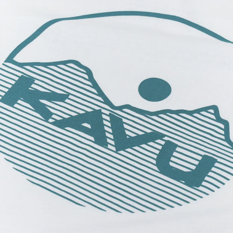 Kavu Busy Livin T Shirt Snow White-4