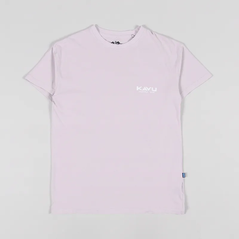 Kavu Busy T Shirt Purple Mist-1