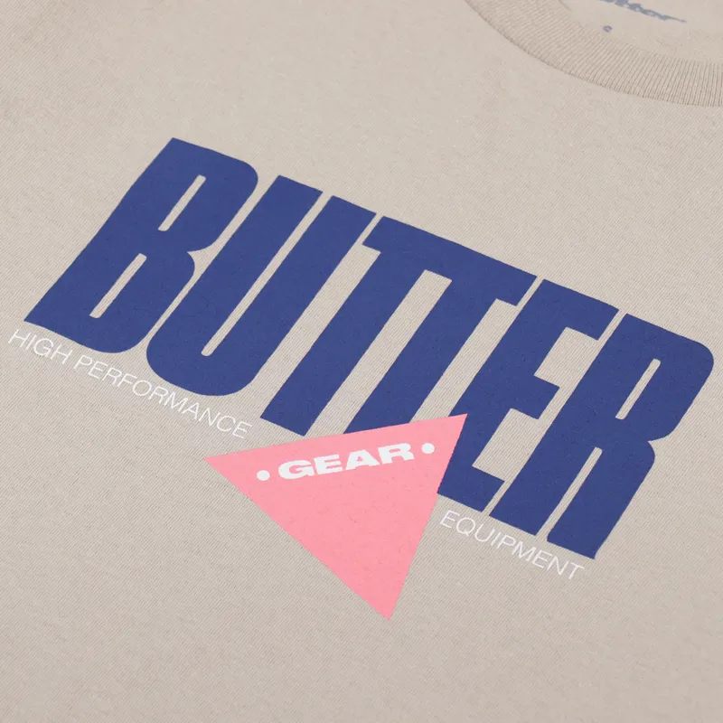 Butter Goods Gear T Shirt Sand-2