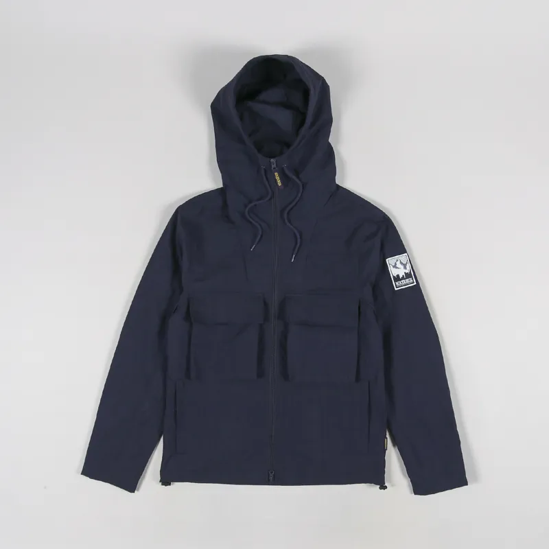 Hikerdelic Buxton Full Zip Jacket Navy