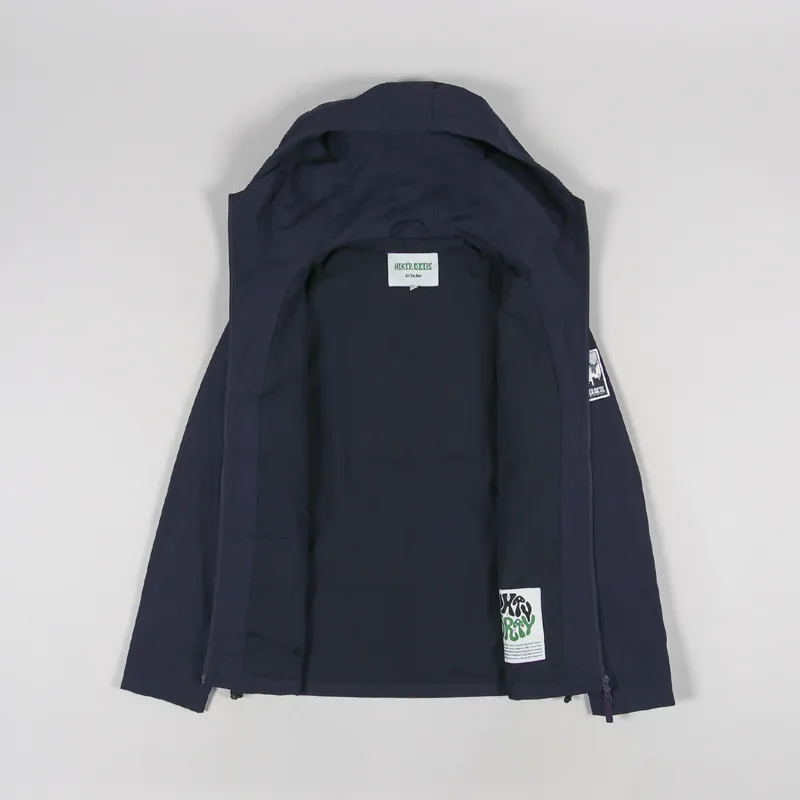 Hikerdelic Buxton Full Zip Jacket Navy-1