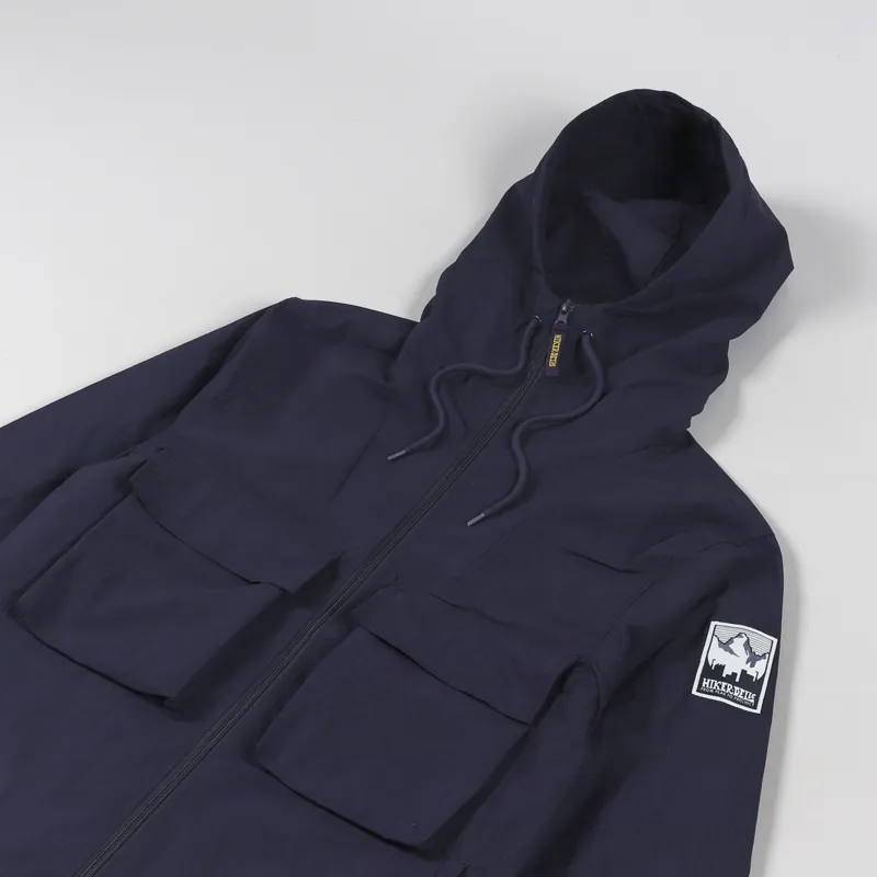 Hikerdelic Buxton Full Zip Jacket Navy-3