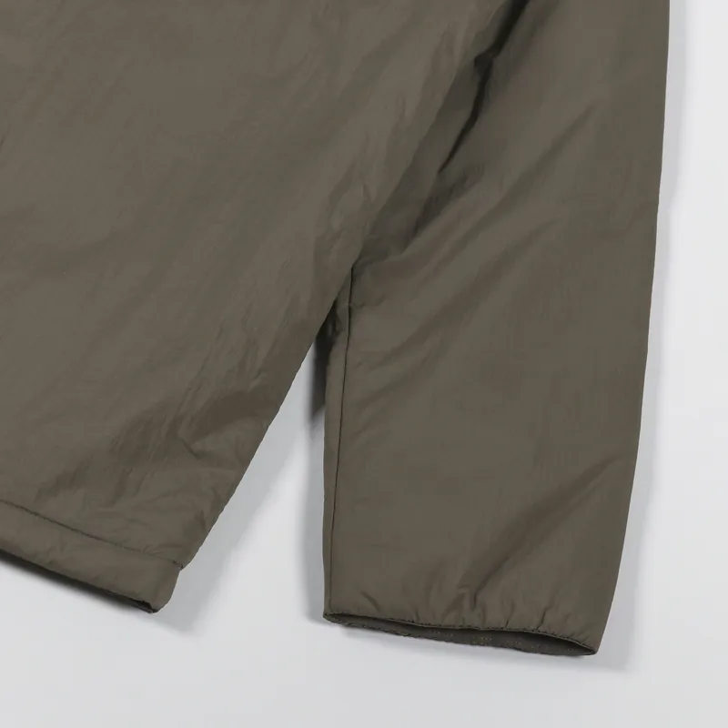 No Nationality 07 Mens Primaloft Buzz Pullover Jacket Clay Brown