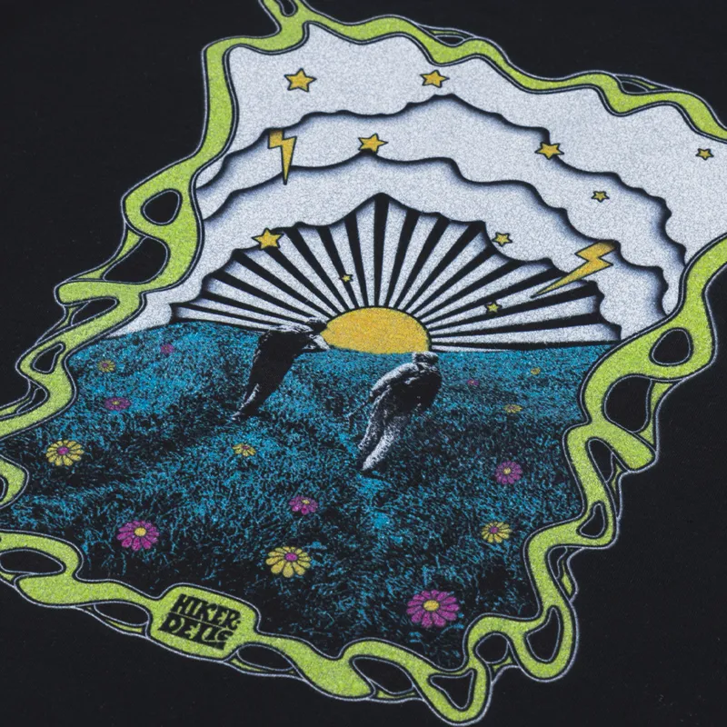 Hikerdelic Electric Kool T Shirt Black-4