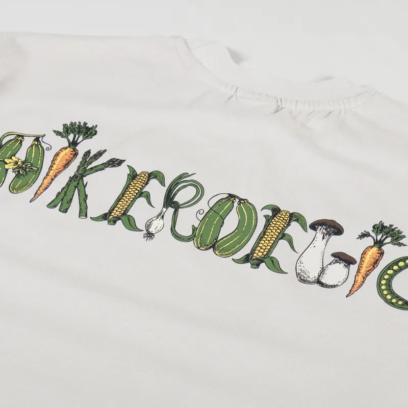 Hikerdelic Vegetable T Shirt Oatmilk -4