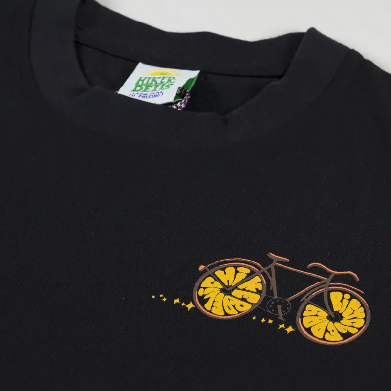 Hikerdelic Bicycle Day T Shirt Black-5