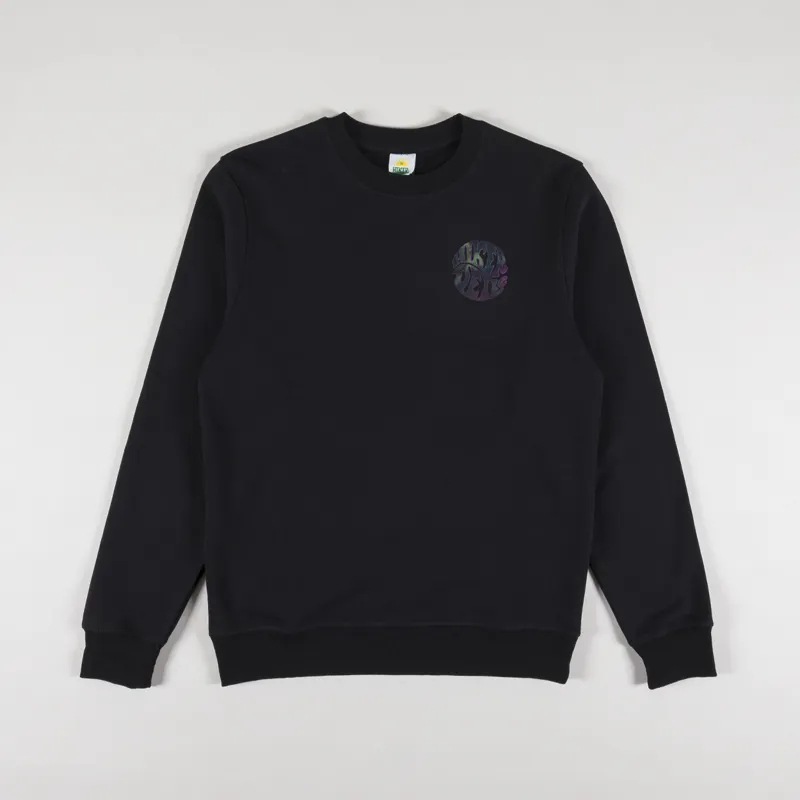Hikerdelic High Minded Sweatshirt Black-1