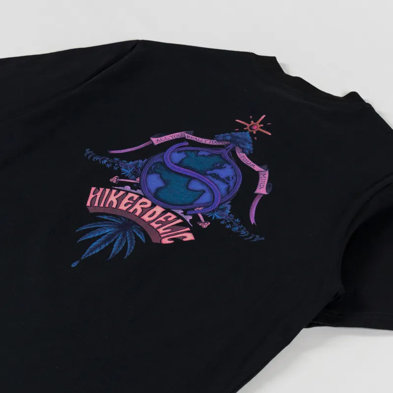 Hikerdelic Kalpana T Shirt Black-2