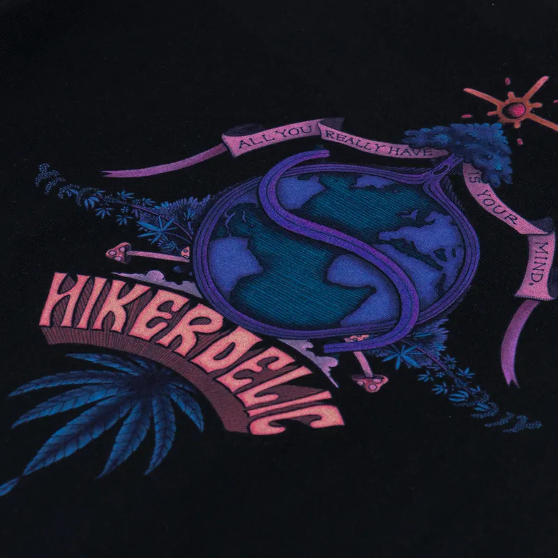 Hikerdelic Kalpana T Shirt Black-4