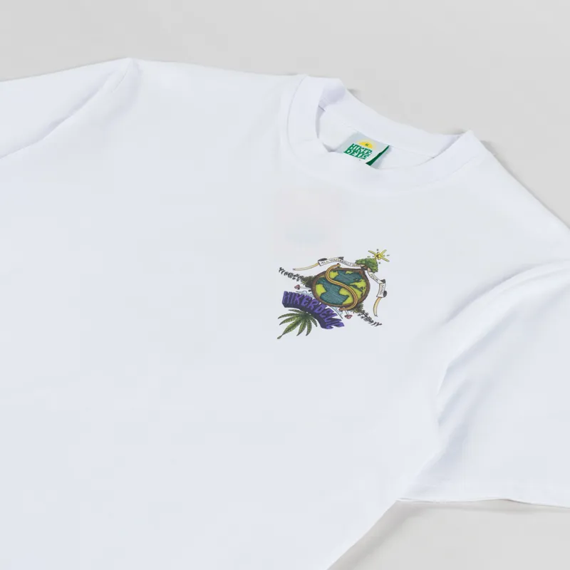 Hikerdelic Kalpana T Shirt White-3