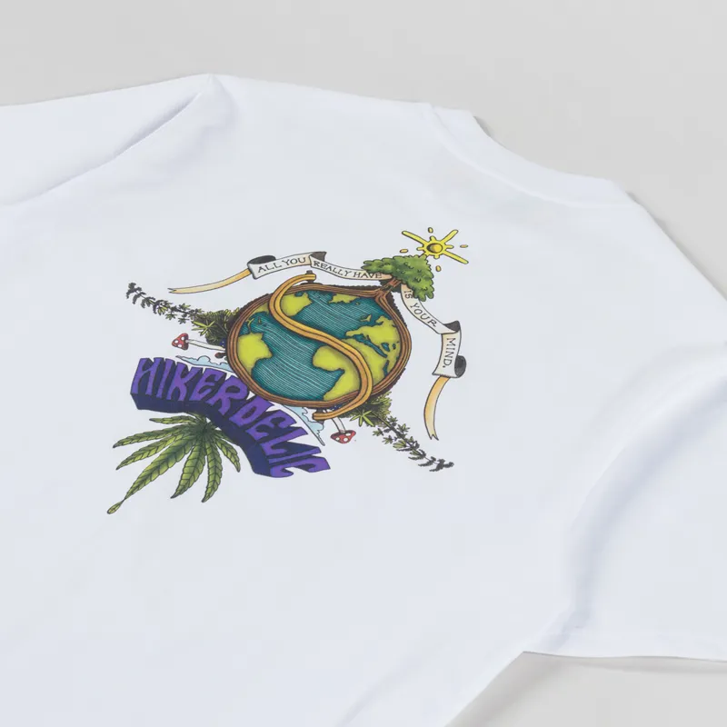 Hikerdelic Kalpana T Shirt White-2