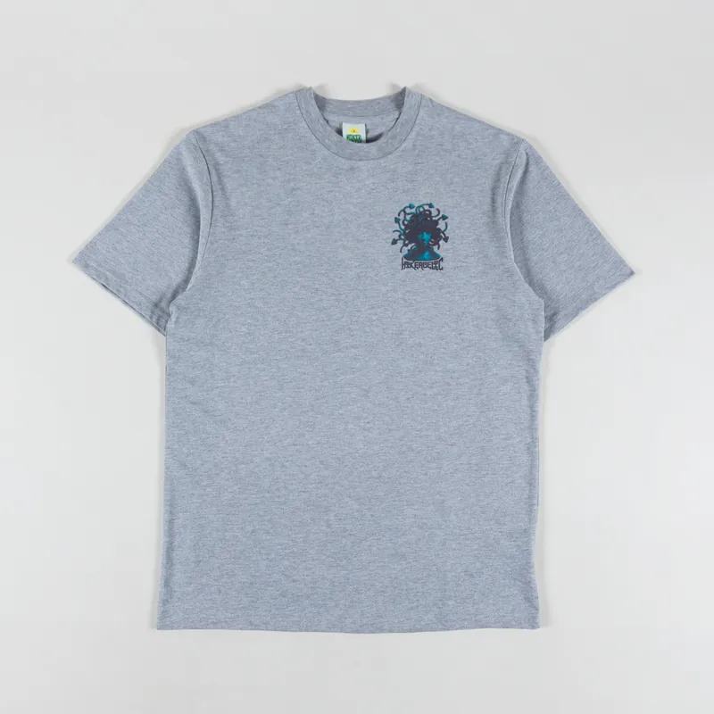 Hikerdelic Mythology T Shirt Grey Marl-1