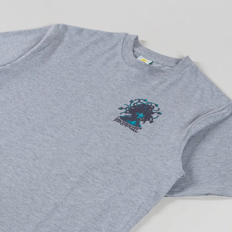 Hikerdelic Mythology T Shirt Grey Marl-3