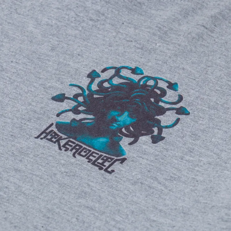 Hikerdelic Mythology T Shirt Grey Marl-5