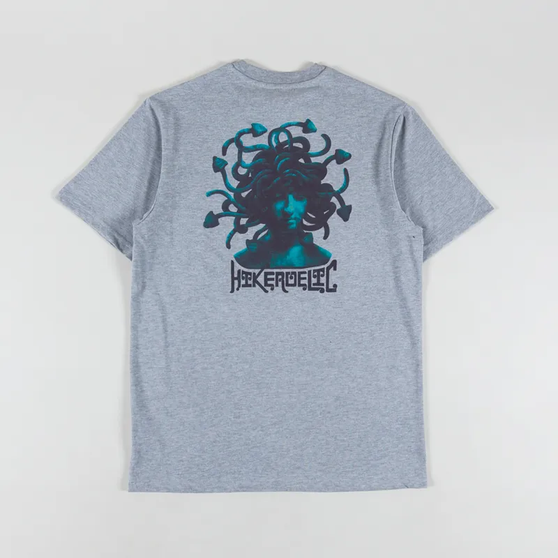 Hikerdelic Mythology T Shirt Grey Marl
