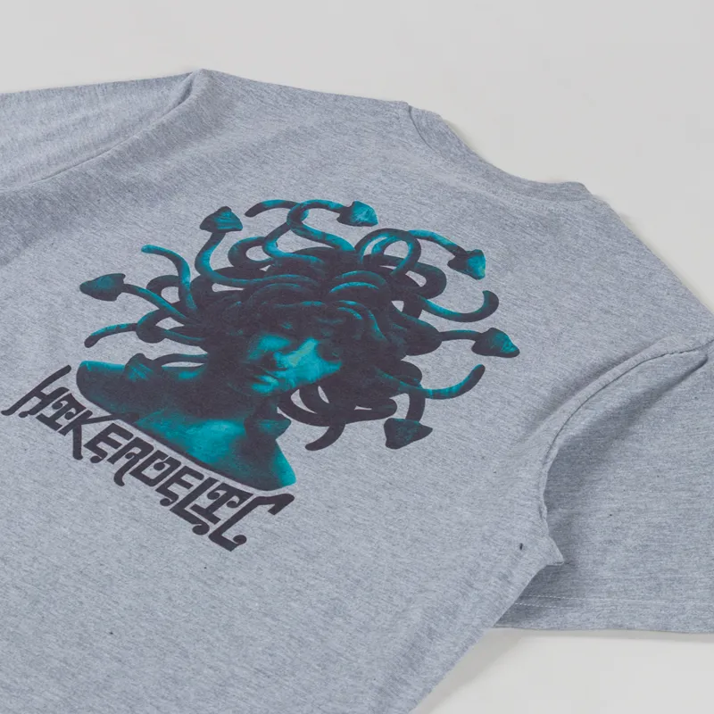 Hikerdelic Mythology T Shirt Grey Marl-2