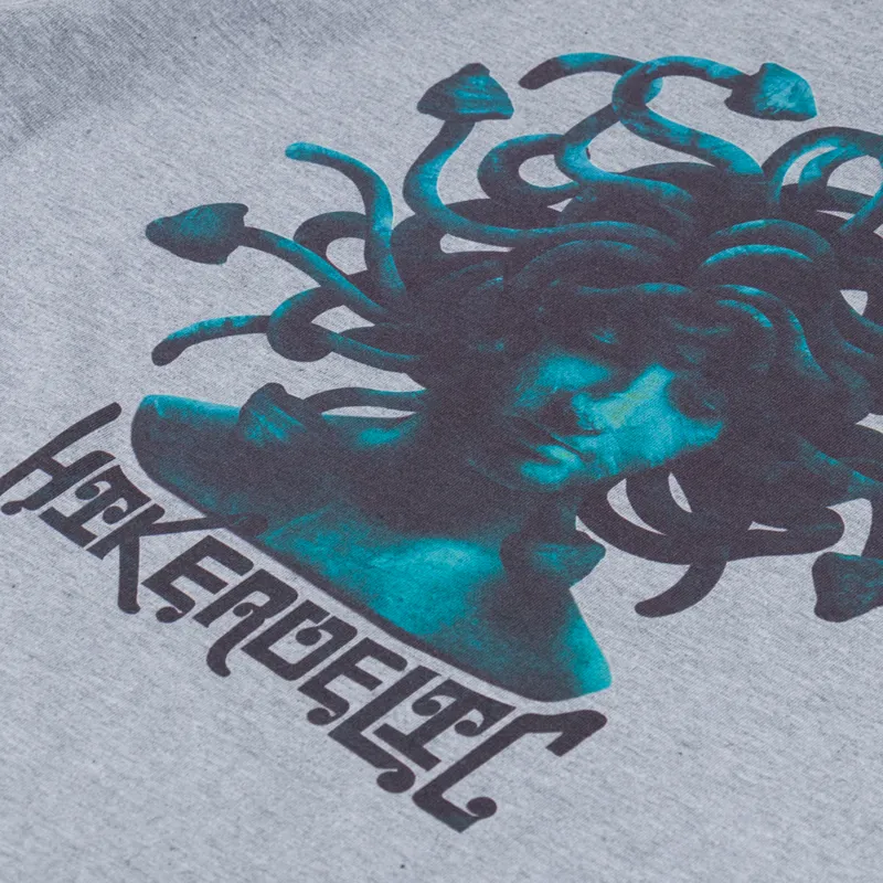 Hikerdelic Mythology T Shirt Grey Marl-4