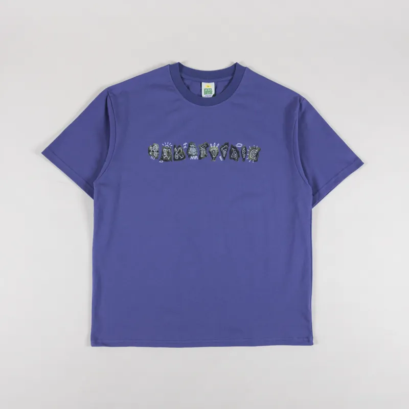 Hikerdelic Petroglyph T Shirt Purple Haze