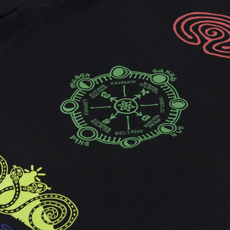 Hikerdelic Imbolic T Shirt Black-4