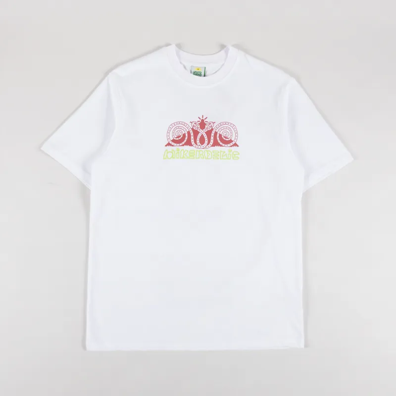 Hikerdelic Imbolic T Shirt White-1