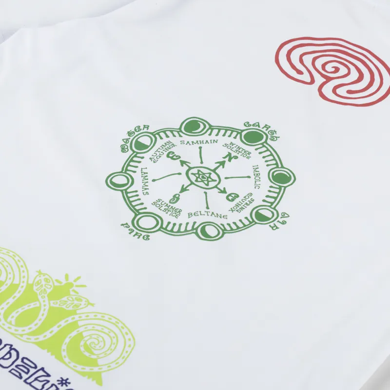 Hikerdelic Imbolic T Shirt White-4