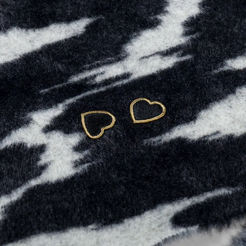 Fred Perry Womens Amy Zebra Scarf Ecru-5