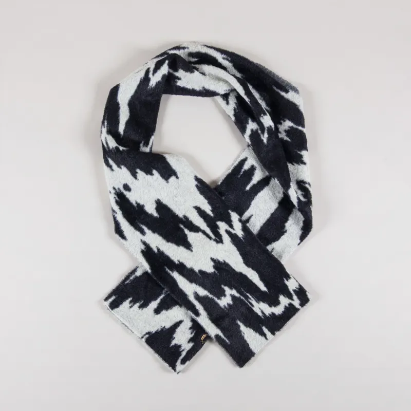Fred Perry Womens Amy Zebra Scarf Ecru-1