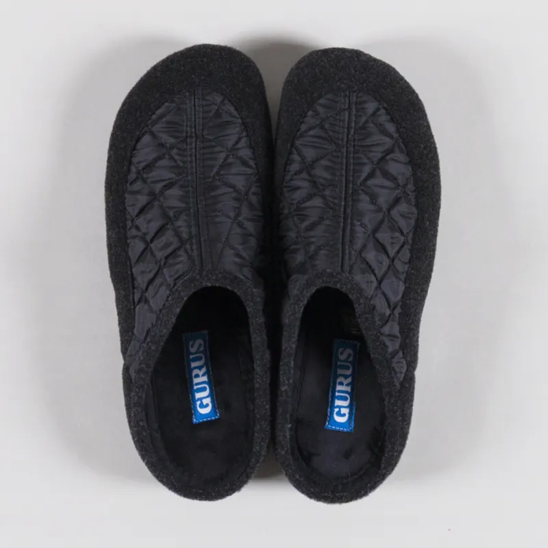 Gurus Cadiz Slippers Black-6