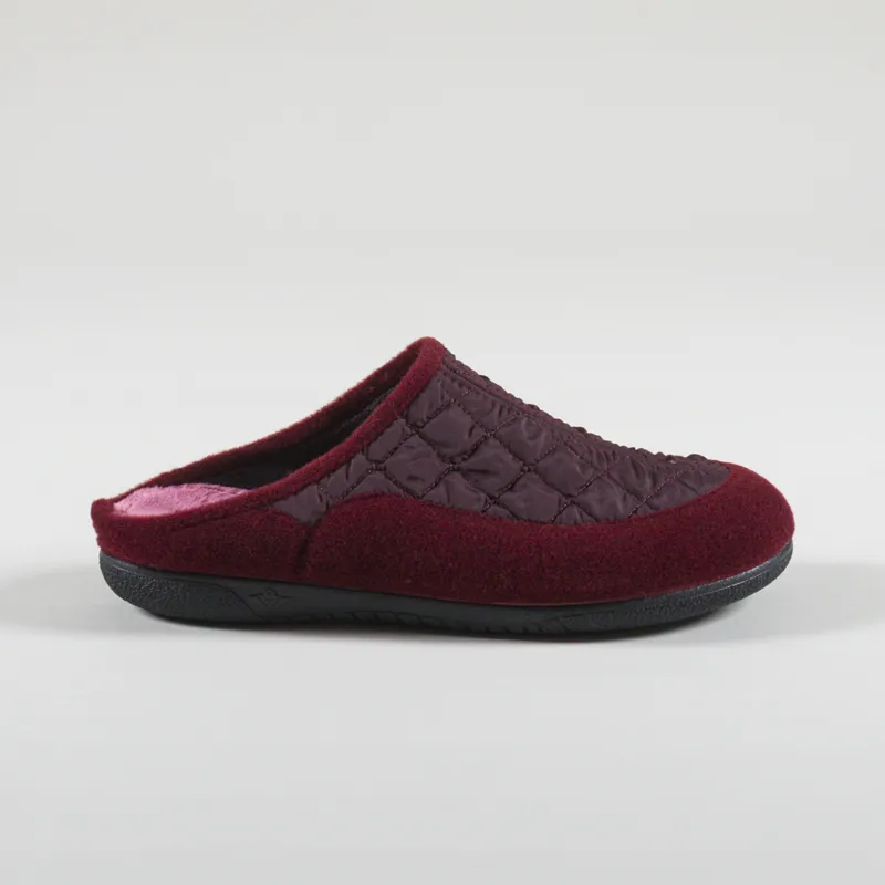 Gurus Cadiz Slippers Burgundy-2