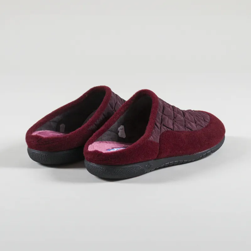 Gurus Cadiz Slippers Burgundy-1
