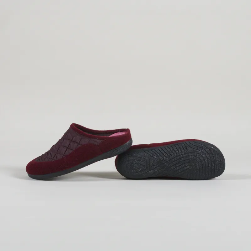 Gurus Cadiz Slippers Burgundy-3