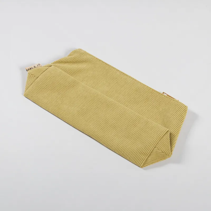 Cai And Jo Womens Medium Corduroy Pouch Olive-5