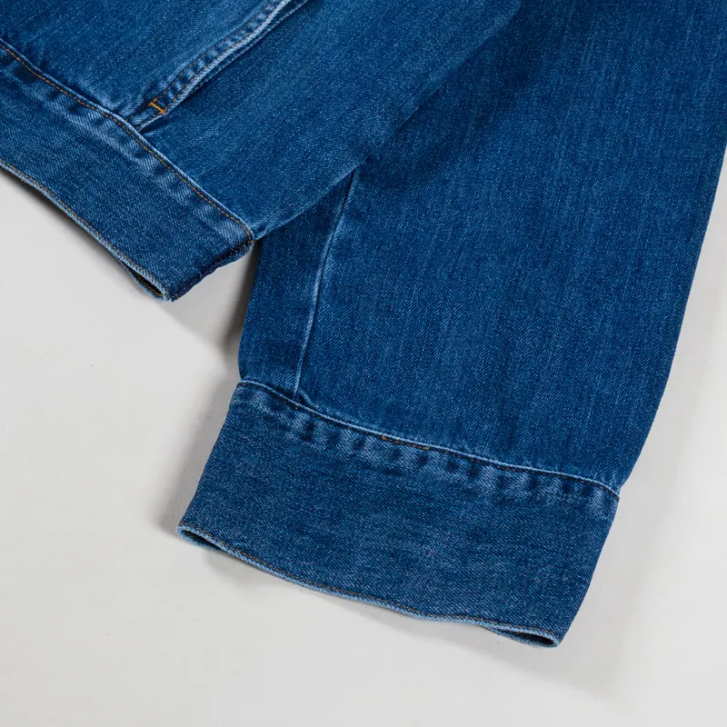 Our Sister Womens Cabin Denim Jacket Blue-10