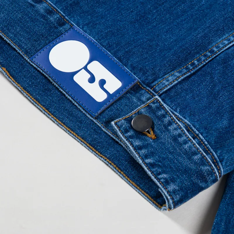 Our Sister Womens Cabin Denim Jacket Blue-8