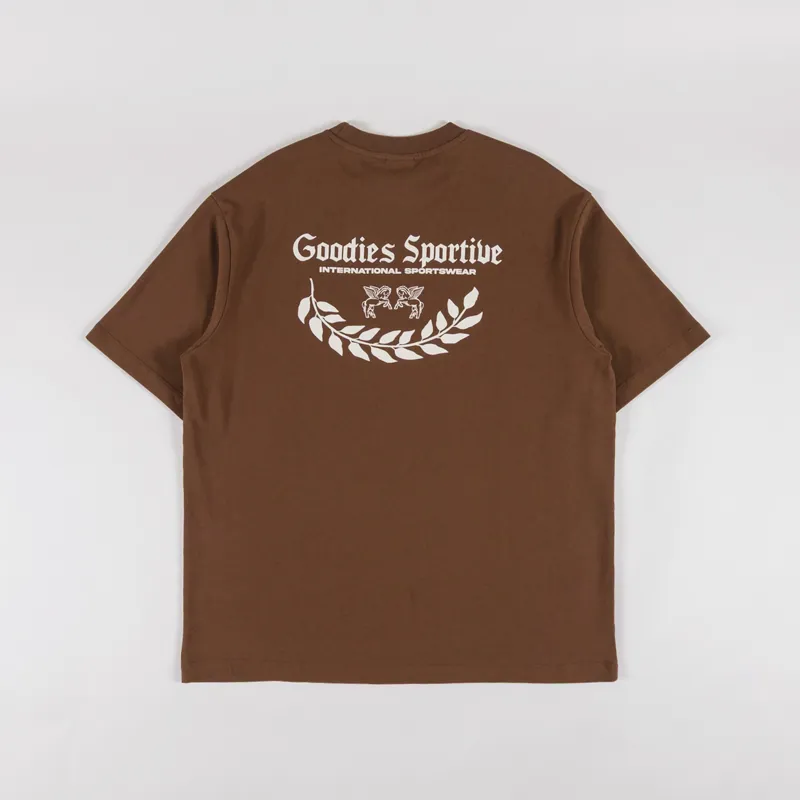Goodies Sportive Caesar T Shirt Brown