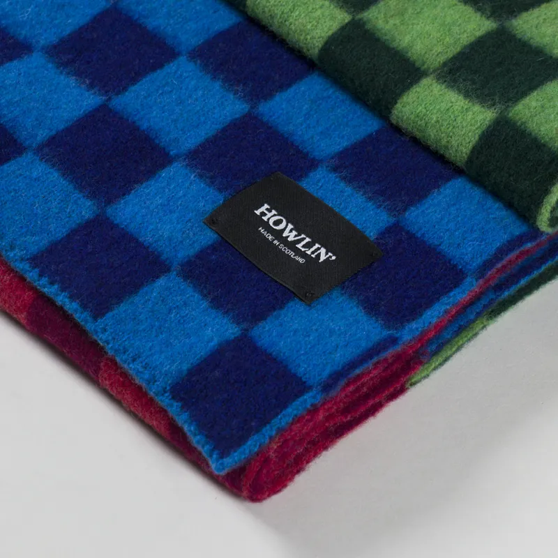 Howlin' Cosmic Checkerboard Scarf Forest-3