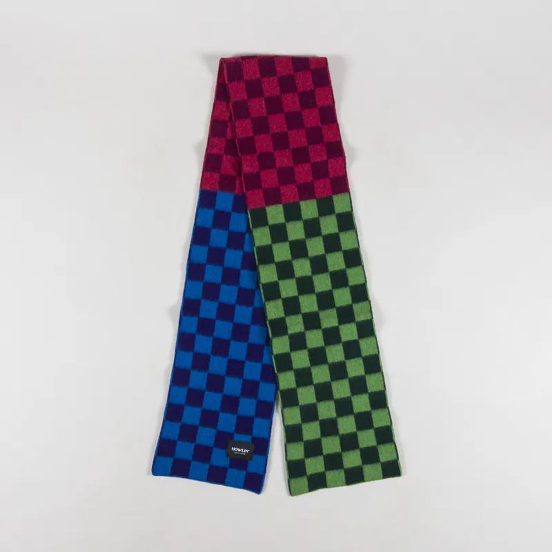 ハウリン スカーフ COSMIC CHECKERBOARD SCARF INTERGALACTIC Howlin' Cosmic Checkerboard Scarf Forest – Neighbour