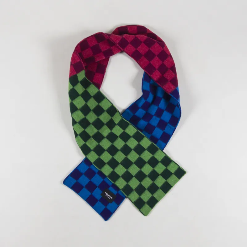 ハウリン スカーフ COSMIC CHECKERBOARD SCARF INTERGALACTIC Howlin' Cosmic Checkerboard Scarf Forest – Neighbour