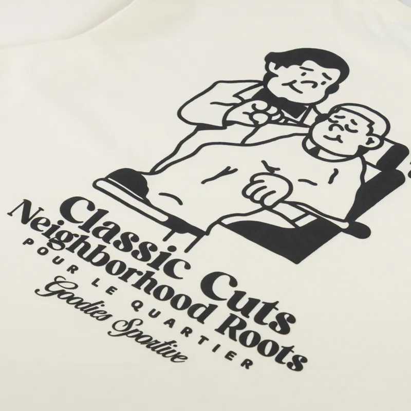 Goodies Sportive Classic Cuts T Shirt Butter-4