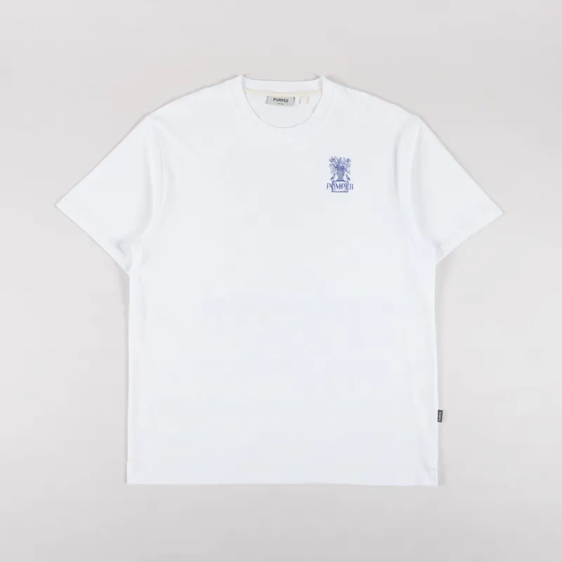 Pompeii Costa Del Sol T Shirt White-1
