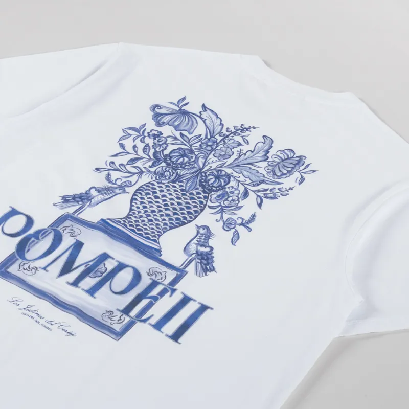 Pompeii Costa Del Sol T Shirt White-2