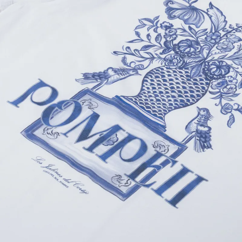 Pompeii Costa Del Sol T Shirt White-4