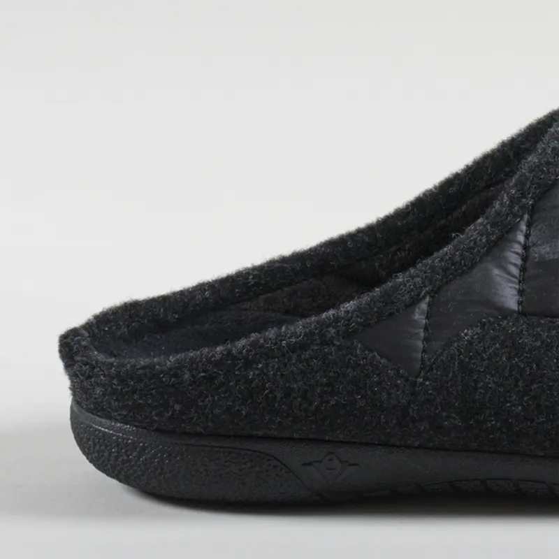 Gurus Cadiz Slippers New Black-4