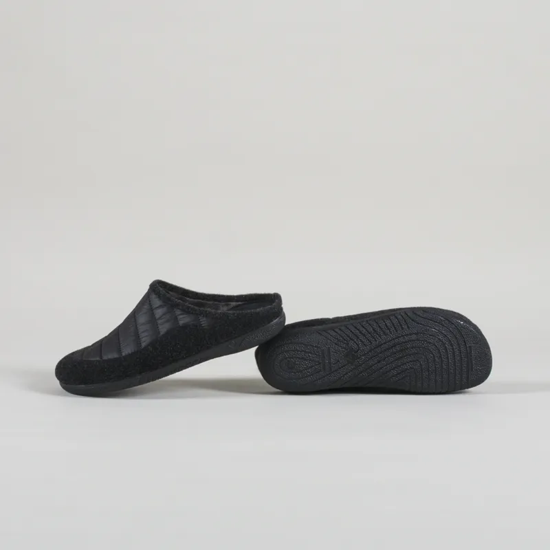 Gurus Cadiz Slippers New Black-3
